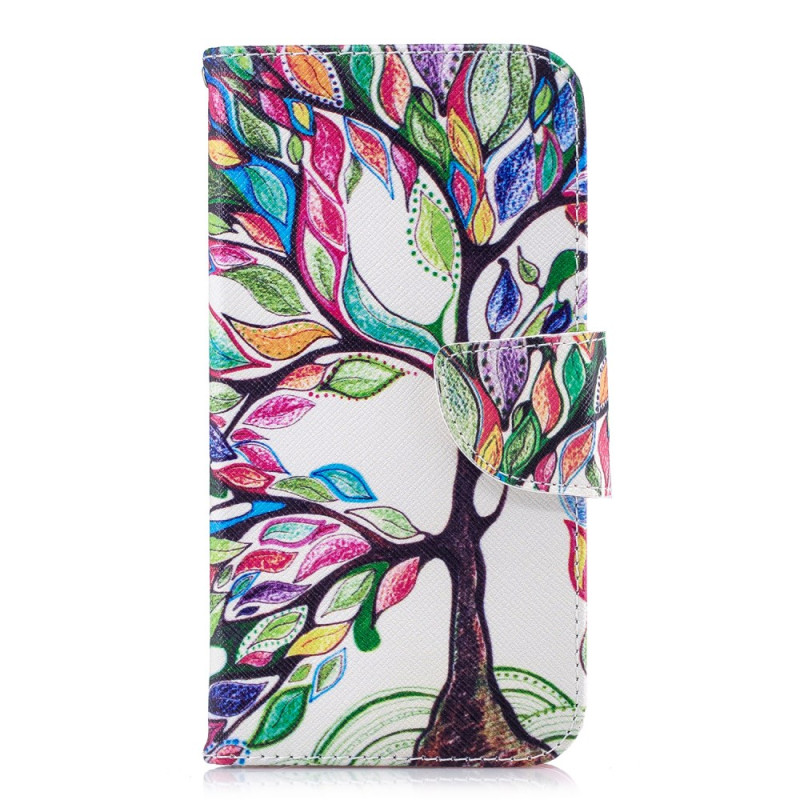 Capa iPhone XR Árvore colorida