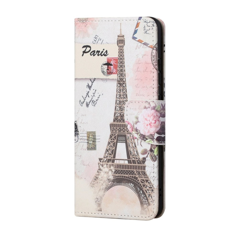 Capa para Google Pixel 8A Vintage Torre Eiffel