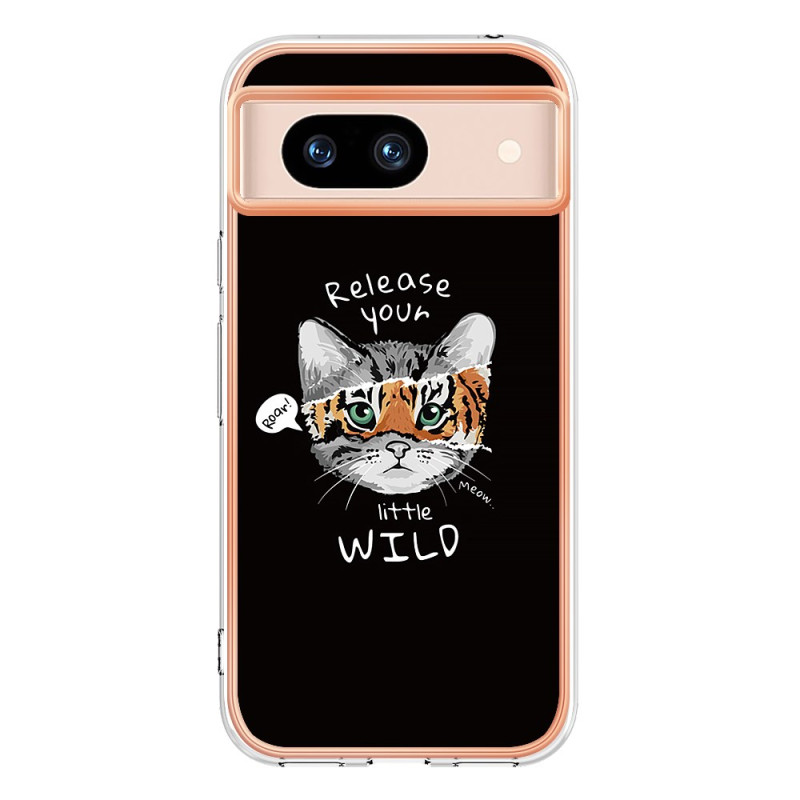 Capa para Google Pixel 8A Gato e Tigre