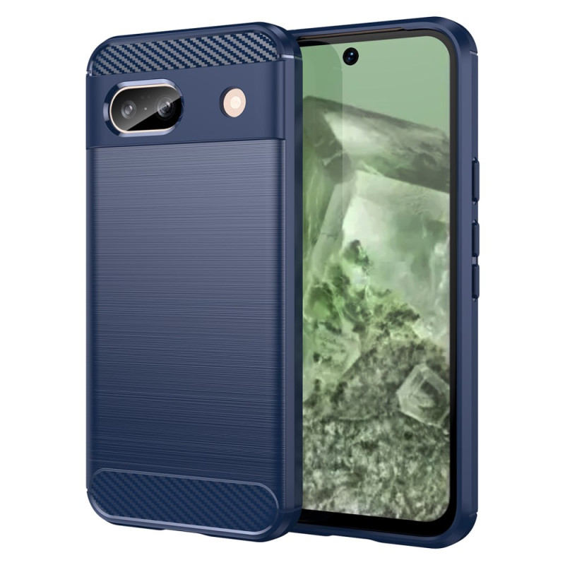 Capa para Google Pixel 8A em fibra de carbono escovada