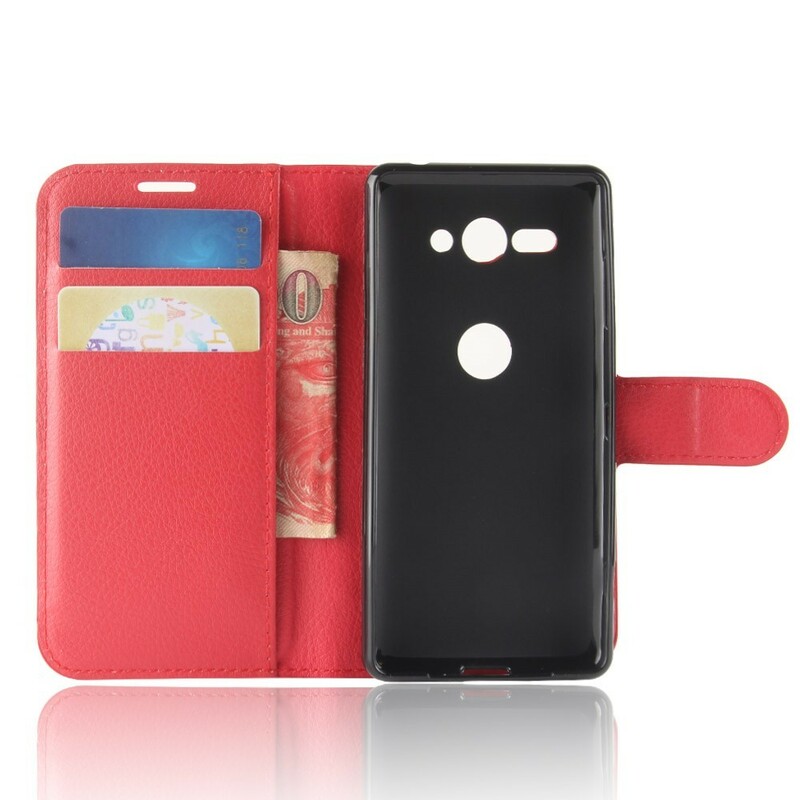 Capa de Couro Retro Compacta Sony Xperia XZ2