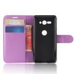 Capa de Couro Retro Compacta Sony Xperia XZ2