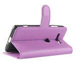 Capa de Couro Retro Compacta Sony Xperia XZ2