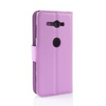 Capa de Couro Retro Compacta Sony Xperia XZ2