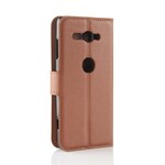 Capa de Couro Retro Compacta Sony Xperia XZ2