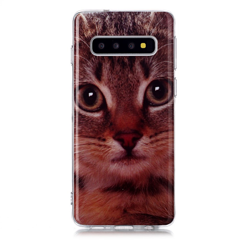 Capa de gato para Samsung Galaxy S10