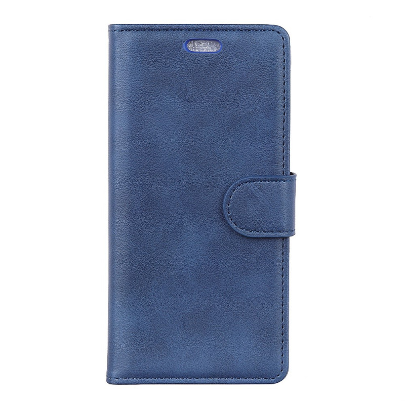 Capa de couro sintético mate para Samsung Galaxy S10