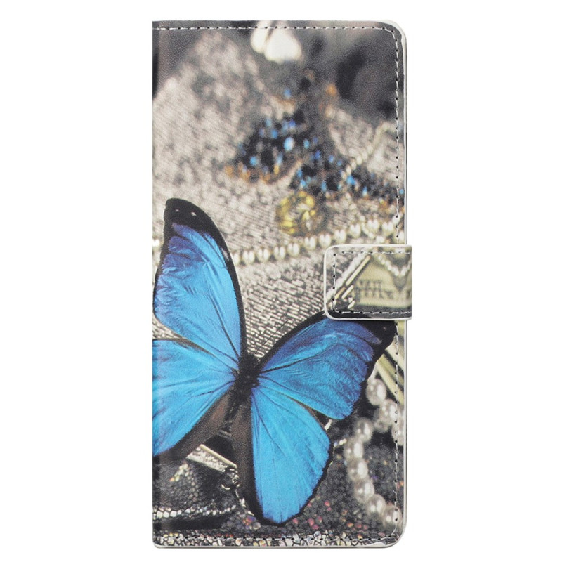 Capa para Xiaomi Redmi Note 13 4G Butterfly Blue