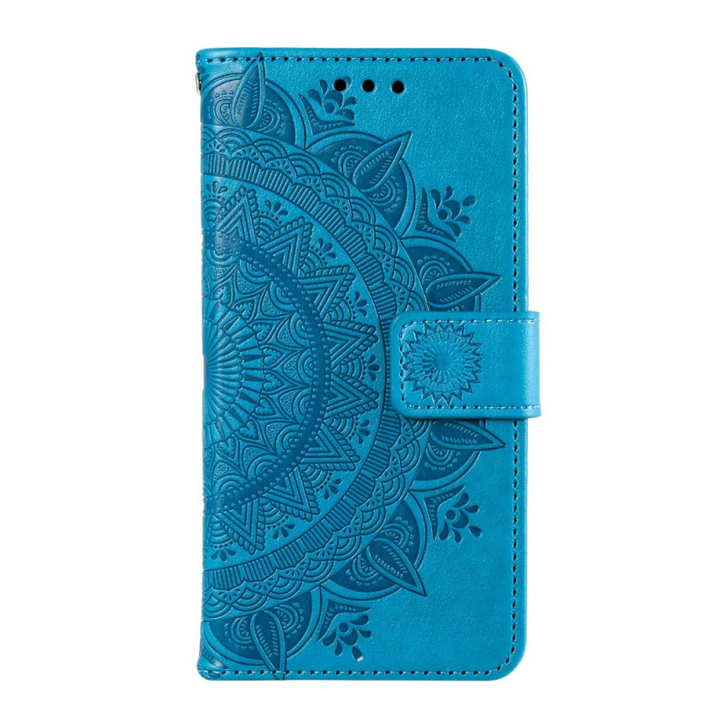 Capa para carteira para Xiaomi Redmi Note 13 Pro 4G / Poco M6 Pro 4G com design Mandala