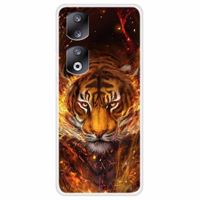 Capa para o Honor 90 Flaming Tiger