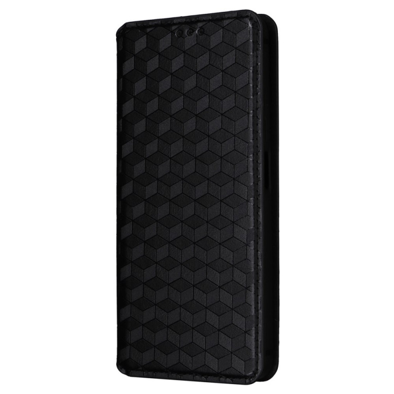 Capa flip Realme C67 Losanges 3D