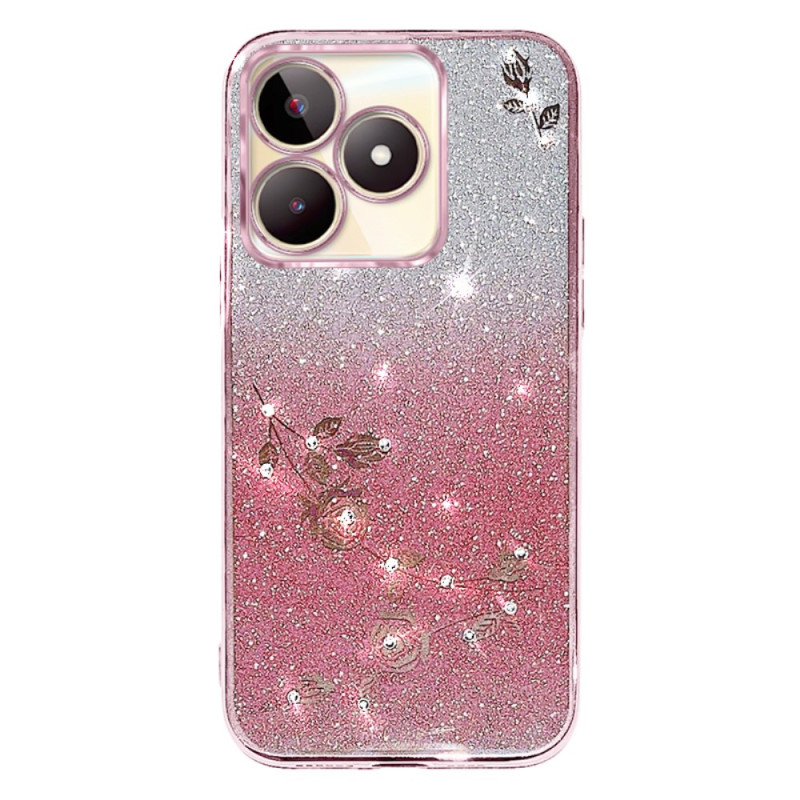 Realme C53 / C51 Capa com brilhantes e strass KADEM