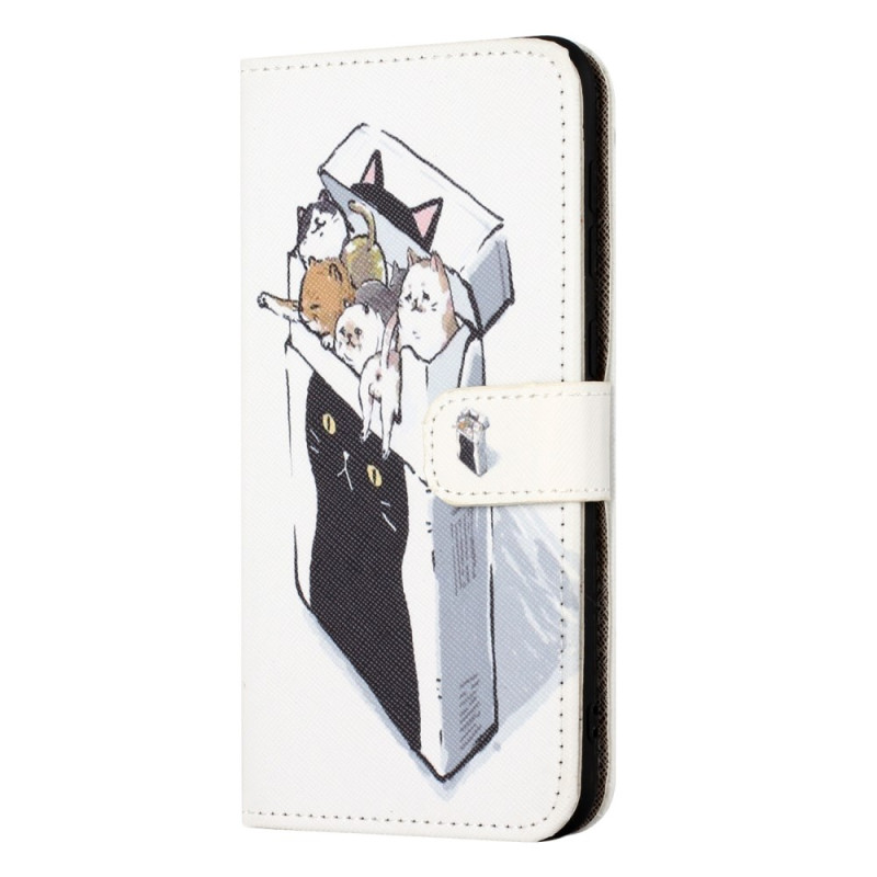 Capa Xiaomi Redmi Note 13 5G Cats com correia