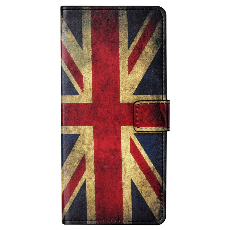 Capa Xiaomi Redmi Note 13 5G Vintage English Flag