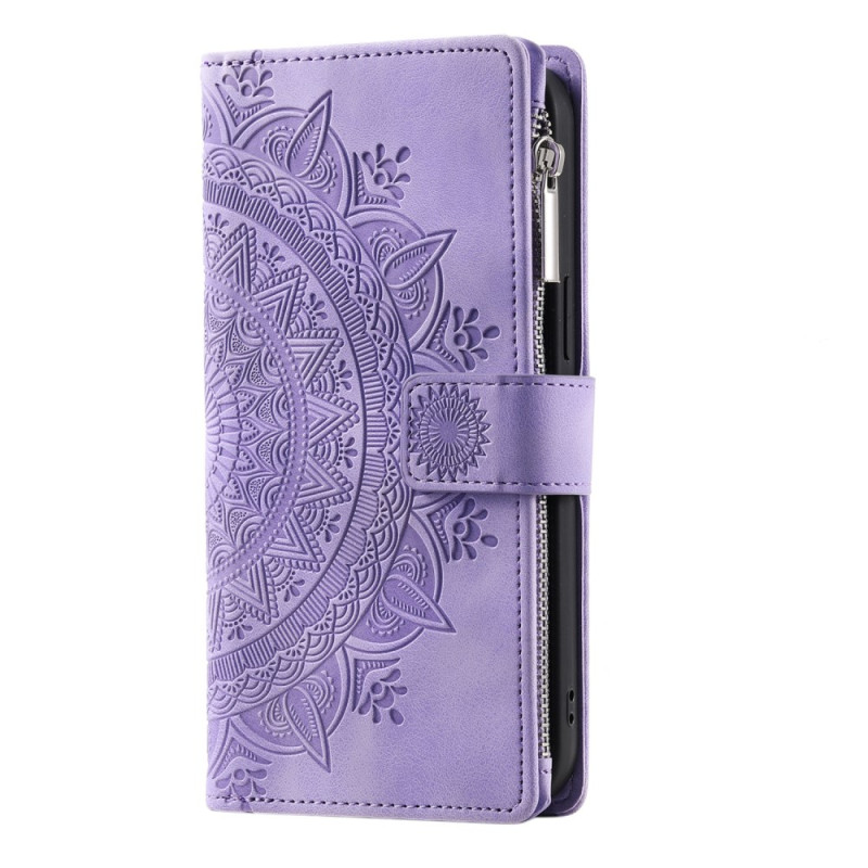 Capa Xiaomi Redmi Note 13 5G Mandala Wallet com correia