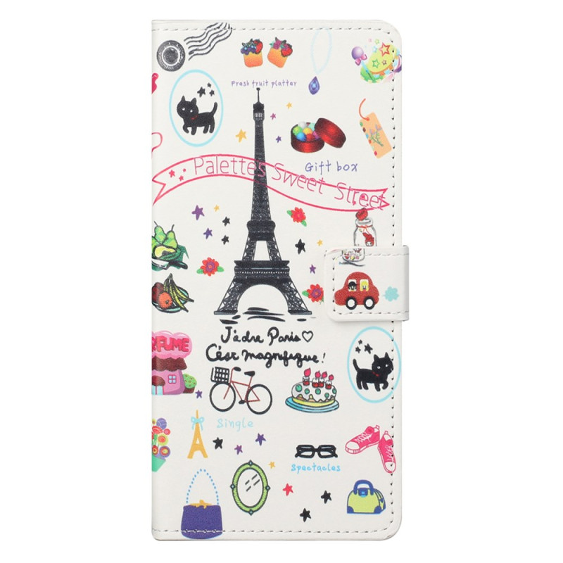 Capa para Xiaomi Redmi Note 13 Pro 5G / Poco X6 5G I Love Paris