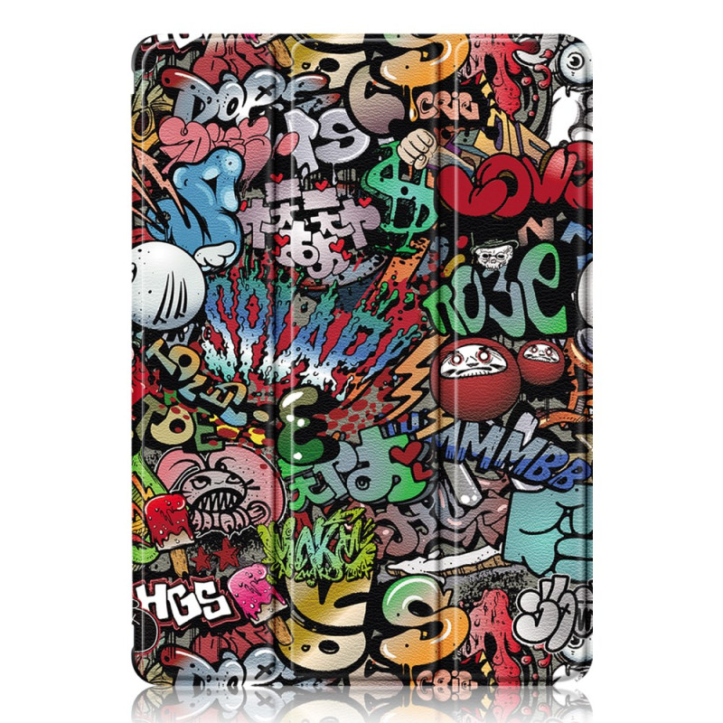 Capa inteligente
 Samsung Galaxy Tab S9 Stylus Estojo
 Transparente Traseira Graffiti