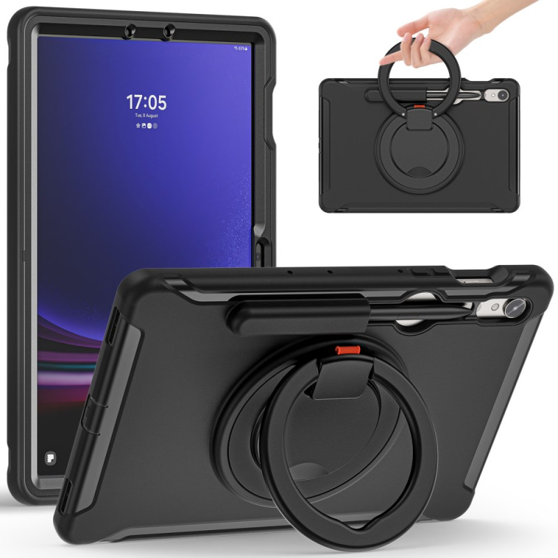 Capa para Samsung Galaxy Tab S9 FE/S9/S8/S7 Anel de suporte