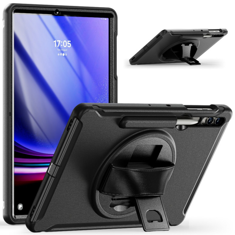 Samsung Galaxy Tab S9 FE Plus/S9 Plus/ S8 Plus/S7 Plus Capa
 com suporte para caneta e suporte para chuteira