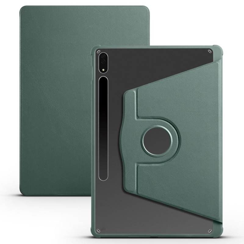 Capa para Samsung Galaxy Tab S9 Plus Suporte rotativo de 360 graus