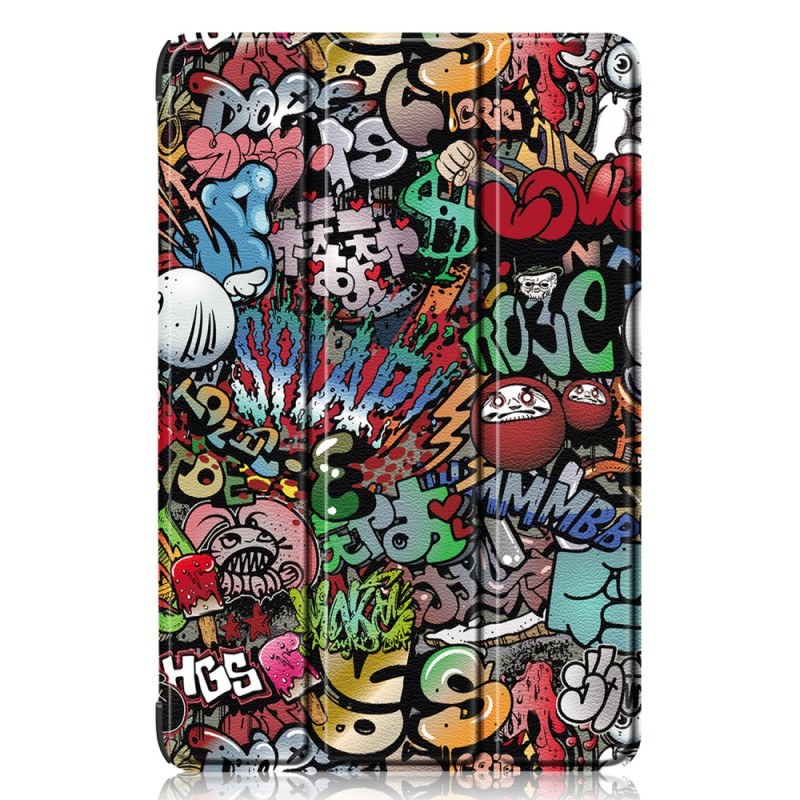 Capa inteligente
 Samsung Galaxy Tab S9 FE Plus Pretty Graffiti