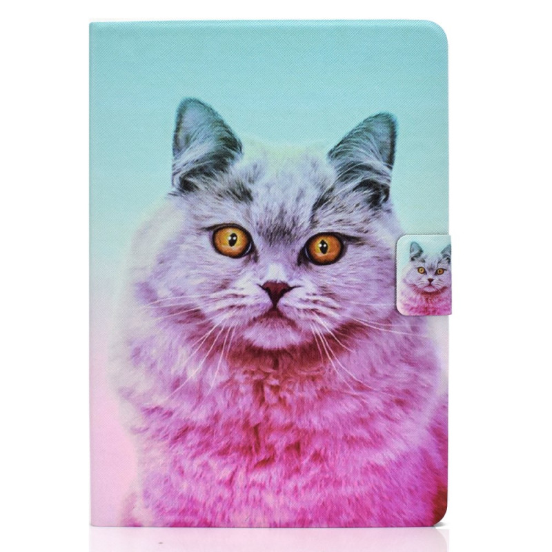 Capa de gato cor-de-rosa para Samsung Galaxy Tab A9