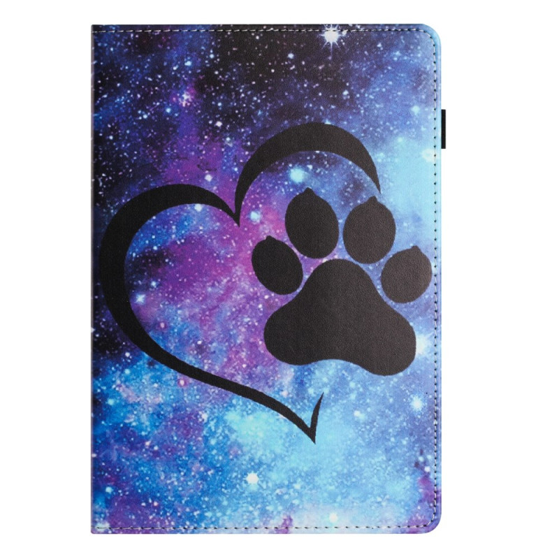 Capa para Samsung Galaxy Tab A11 / A9 Impressão digital e coração