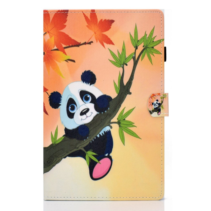 Capa para Samsung Galaxy Tab A9 Panda e Bambu