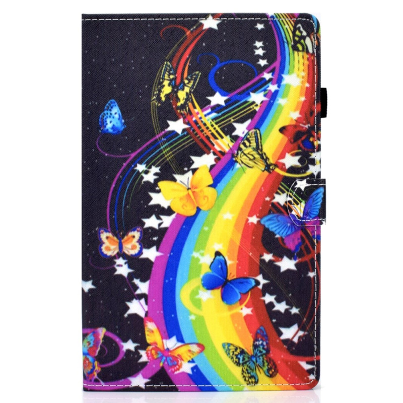 Capa para Samsung Galaxy Tab A11 / A9 Borboleta Musical