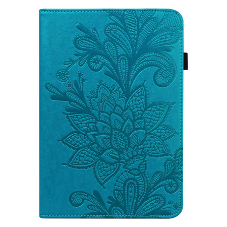 Capa com impressão floral...