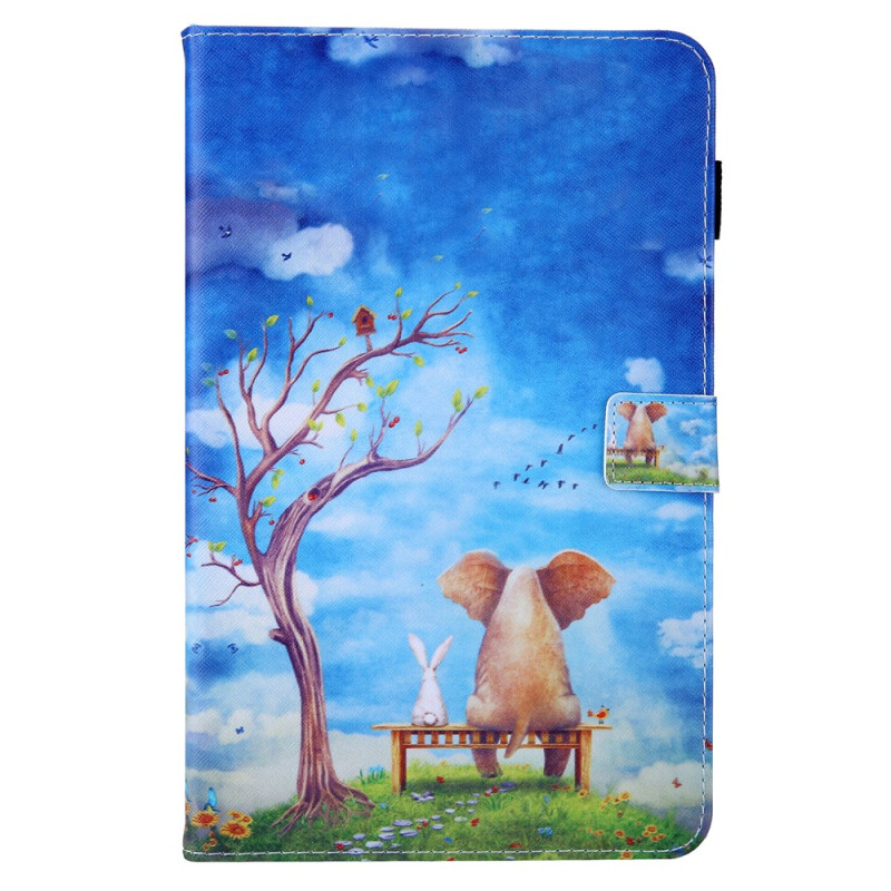 Capa para Samsung Galaxy Tab A11 Plus / A9 Plus Elefante e coelho