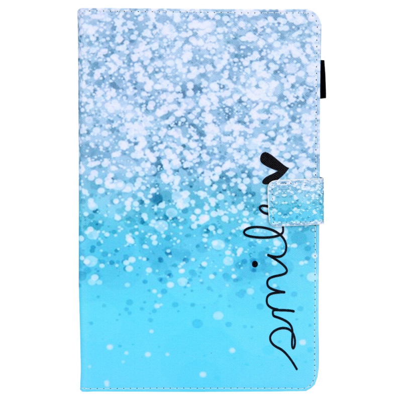 Capa para Samsung Galaxy Tab A9 Plus Smile Glitter