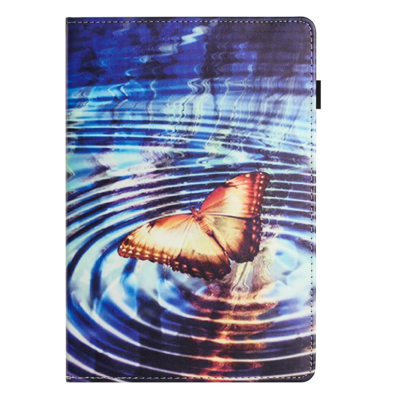 Capa para Samsung Galaxy Tab A9 Plus Borboleta ondulada