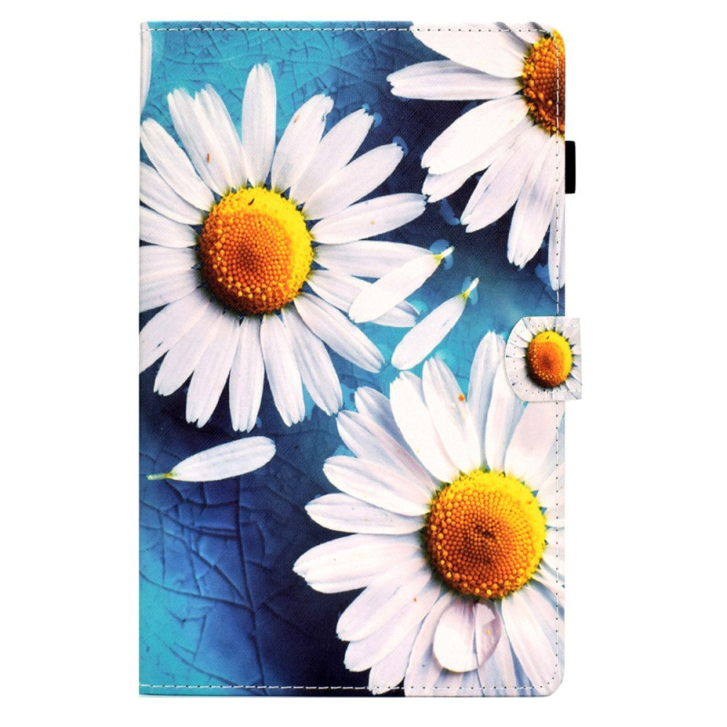 Capa para Samsung Galaxy Tab A11 Plus / A9 Plus Margaridas