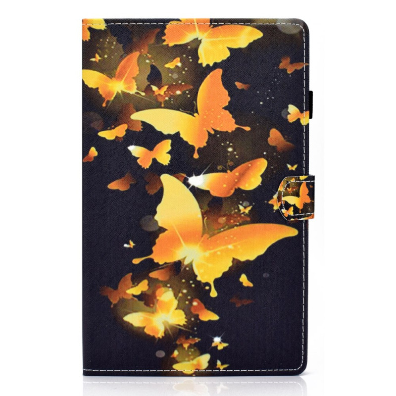 Capa para Samsung Galaxy Tab A11 Plus / A9 Plus Borboletas amarelas
