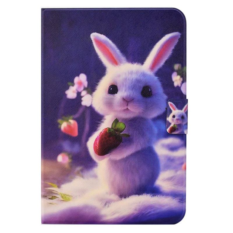 Capa para Samsung Galaxy Tab A9 Plus Strawberry Rabbit