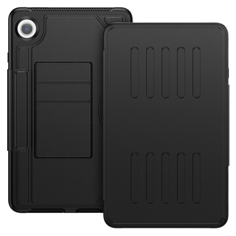 Capa para Samsung Galaxy Tab A11 Plus / A9 Plus Suporte ajustável de 5 níveis, suporte para cartões e suporte para Stylus