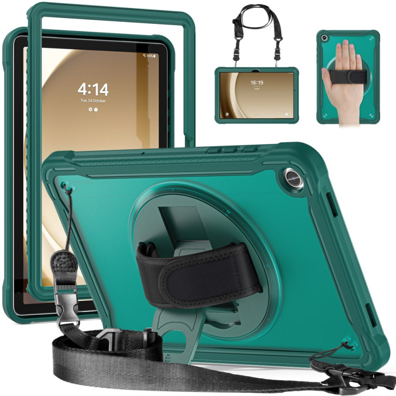 Capa para Samsung Galaxy Tab A9 Plus Suporte de alça manual e alça de ombro