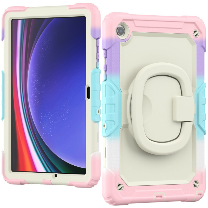 Capa para Samsung Galaxy Tab A11 Plus / A9 Plus Anel em contraste e alça de ombro