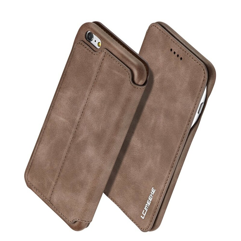 Capa iPhone 6/6S LC.IMEEKE Efeito Couro
