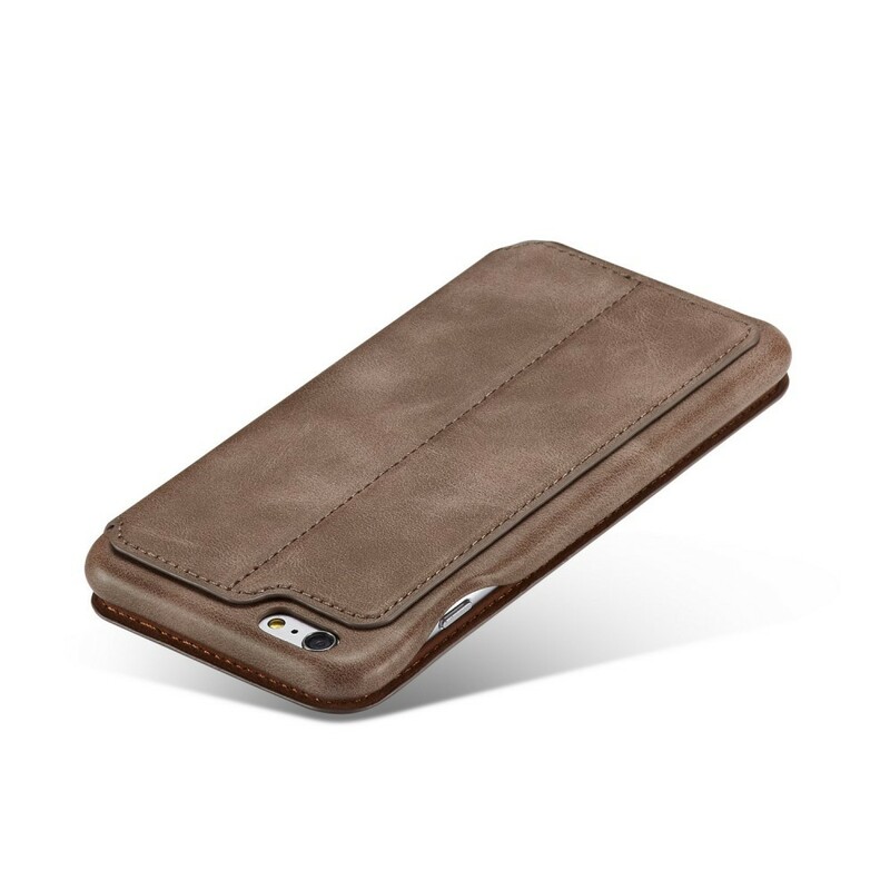 Capa iPhone 6/6S LC.IMEEKE Efeito Couro