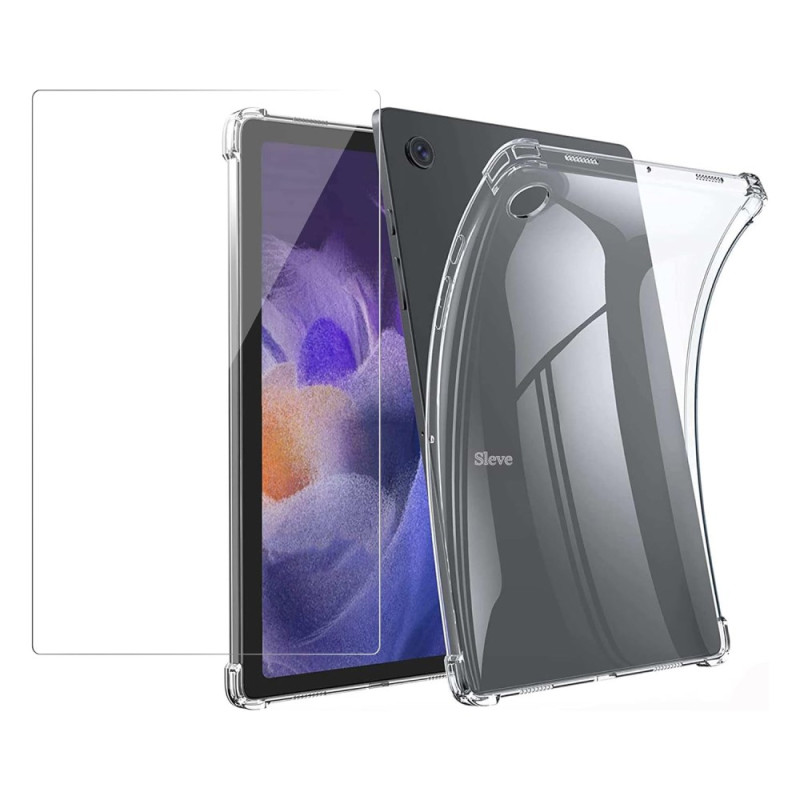 Capa para Samsung Galaxy Tab A9 Plus com proteção de ecrã em vidro temperado