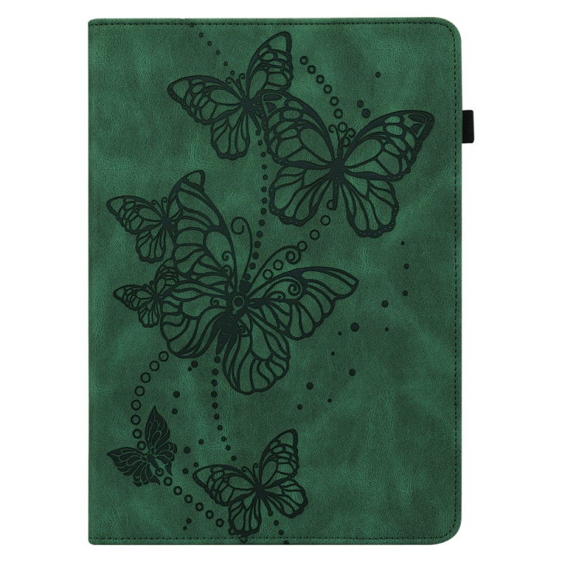 Capa para cartão Samsung Galaxy Tab A11 Plus / A9 Plus Design borboleta