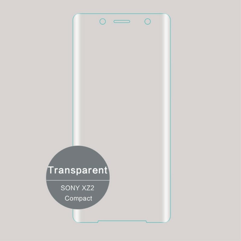 Protecção de vidro curvo temperado para Sony Xperia XZ2 Compact MOFI