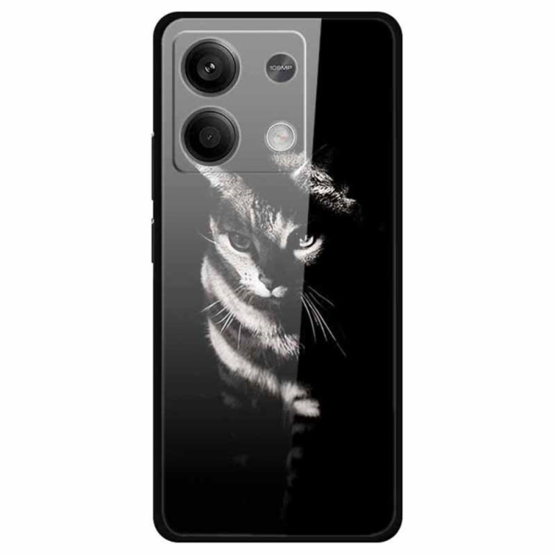 Xiaomi Redmi Note 13 5G Capa de vidro temperado Gato das sombras