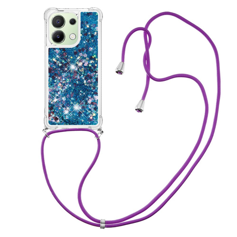 Xiaomi Redmi Note 13 4G Capa com cordão brilhante