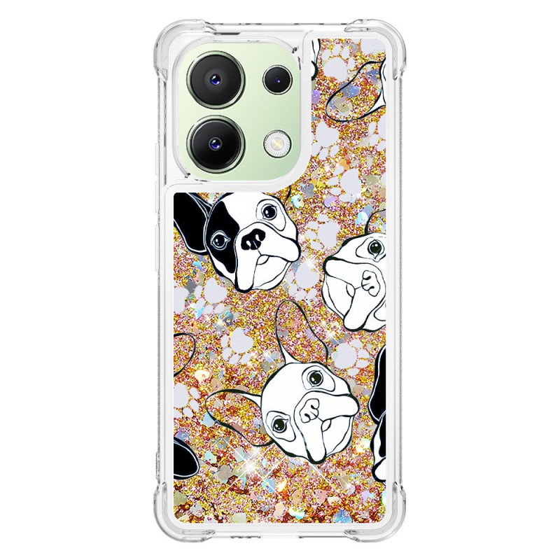 Capa Xiaomi Redmi Note 13 4G Glitter Cartoon