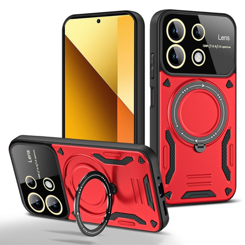 Capa magnética Xiaomi Redmi Note 13 4G com suporte metálico