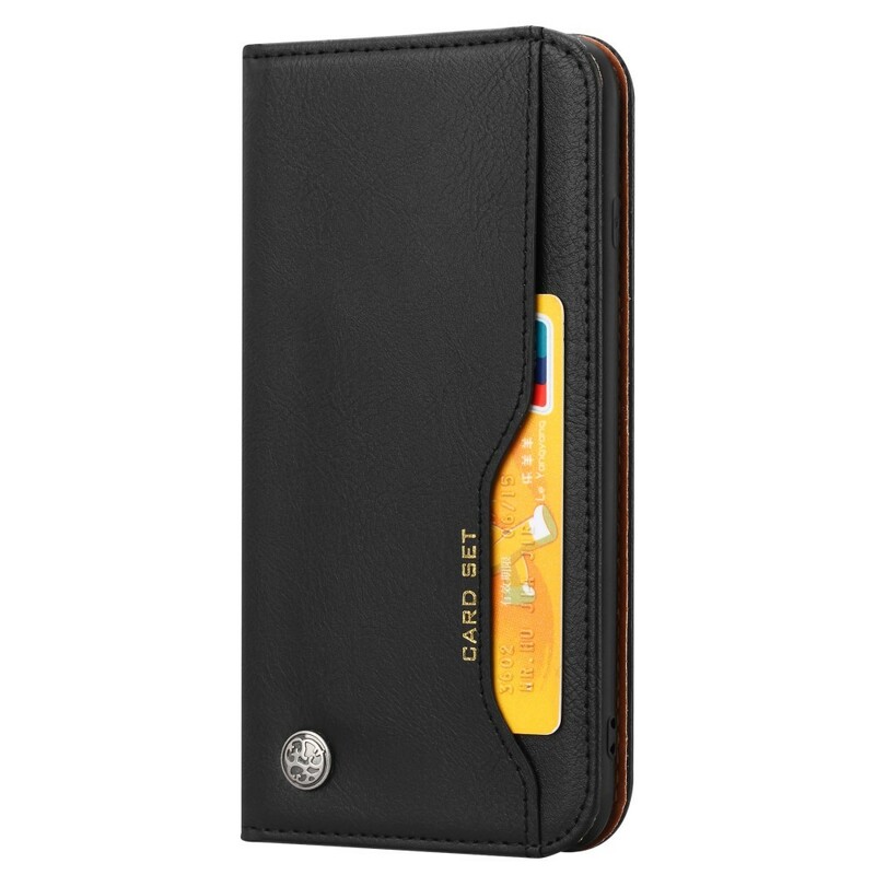 Capa Flip Capa iPhone 6/6S Plus Capa de cartão em pele