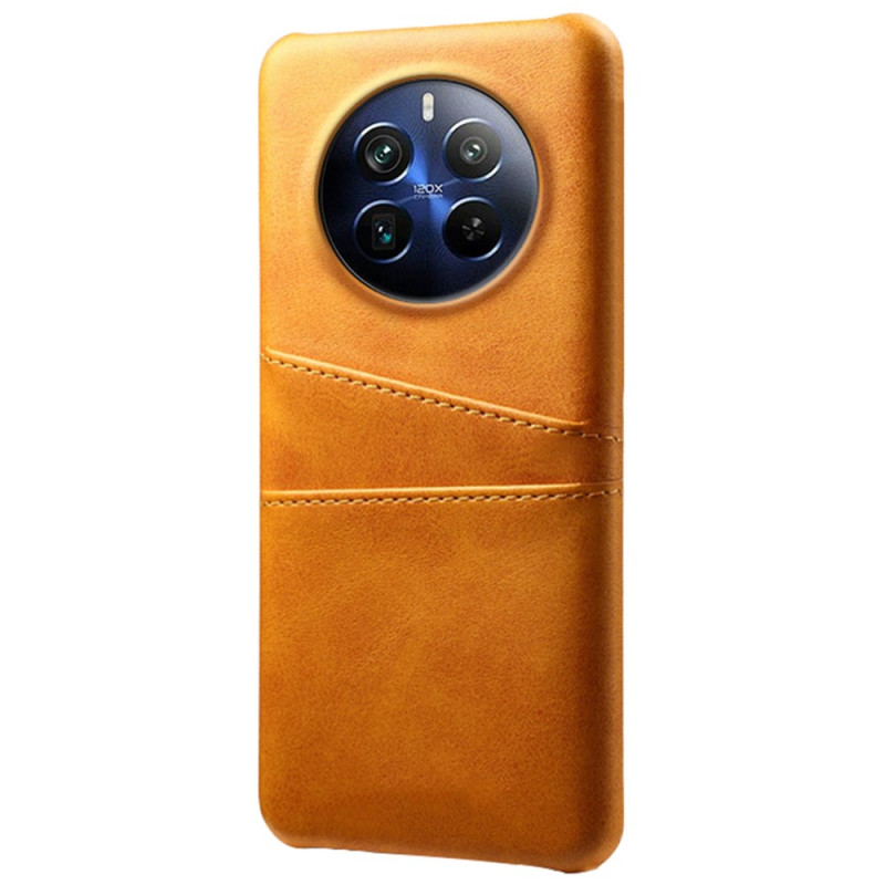 Realme 12 Pro Plus Capa para cartão com aspeto de couro